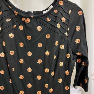 Unique Vintage pumpkin dress